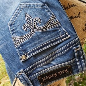 RR jeans. Purchased but wrong size for me.